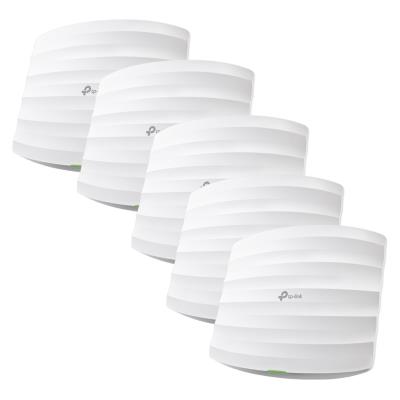TP-Link EAP245, 5-pack - stropní AC1750 Dual Band Wi-Fi AP, 2x RJ45, Wi-Fi standardy a/b/g/n/ac