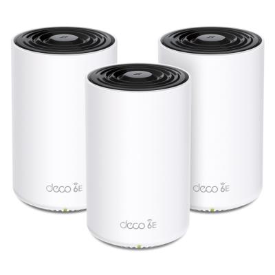 TP-Link Deco XE75 Pro(3-pack) - Triple Band Mesh systém AXE5400, Wi-Fi 6E, 1x 2,5Gbit WAN/LAN, 2x Gbit WAN/LAN