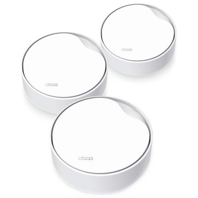 TP-Link DecoDeco X50-PoE(3-pack) AX3000 Wi-Fi 6 mesh systém, 1x 2.5GLAN, 1x GLAN, PoE