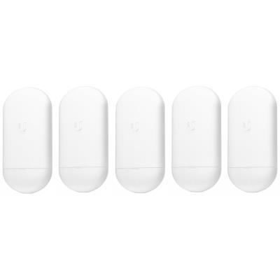 Ubiquiti NanoStation 5AC Loco - AP/client 5GHz, anténa 13dBi MIMO2x2, airMAX AC - sada 5ks (bez PoE injektorů)