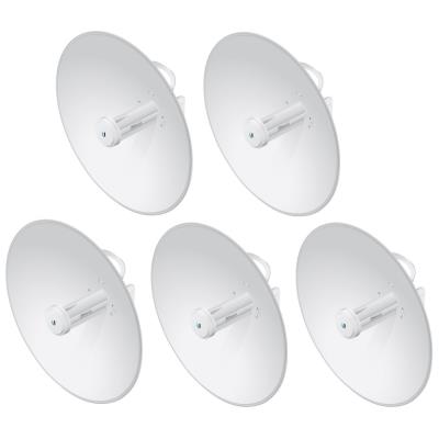 Ubiquiti PowerBeam 5AC Gen2 - AP/client 5GHz, anténa 25dBi MIMO2x2, airMAX AC, 1x Gbit RJ45, PoE 24V - sada 5ks