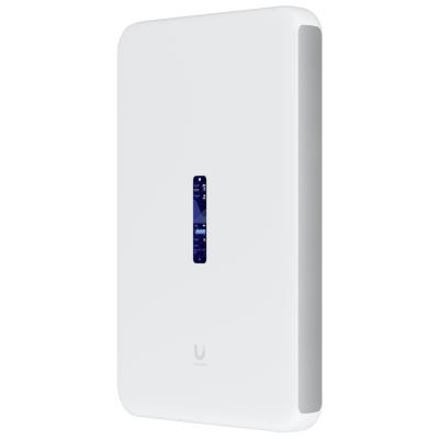 Ubiquiti UniFi Dream Wall - Router, Wi-Fi 6, UniFi OS, 17x GbE, 1x 2.5GbE, 2x SFP+, 128GB SSD, PoE++ (PoE budget 420W)