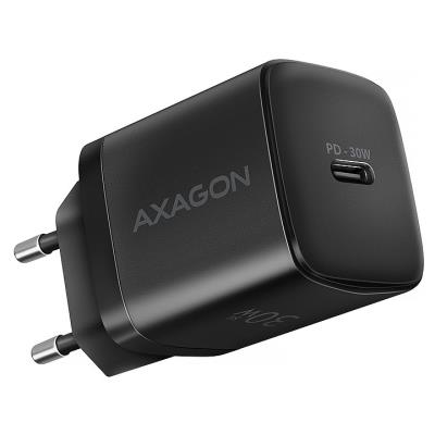 AXAGON nabíječka do sítě / ACU-PD30 / 1x USB-C / PD3.0 / PPS / QC4+ / SFC / AFC / Apple / 30W / černá