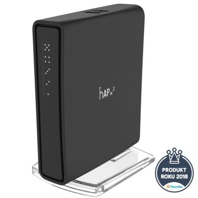 MikroTik RBD52G-5HacD2HnD-TC, hAP ac2, 5x GbE, 2.4+5Ghz Wi-Fi 5, USB, PSU, L4