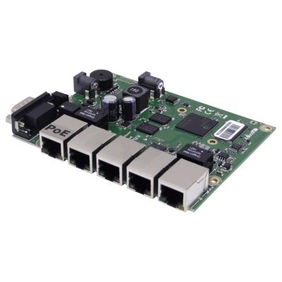 MikroTik RouterBOARD RB450Gx4, 1 GB RAM, IPQ-4019 (716 MHz), 5× GbE, 802.3af/at, licence L5