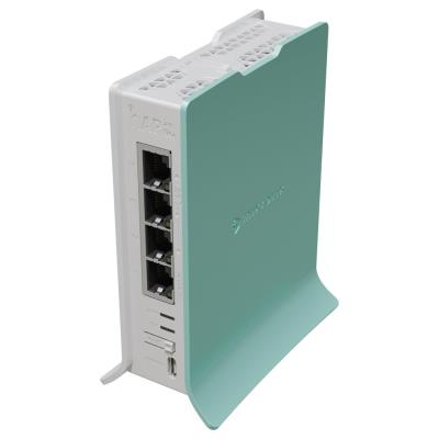 MikroTik hAP ax lite, 4x GbE, 2x 800 MHz, 2.4 GHz Wi-Fi 6, PSU, L4