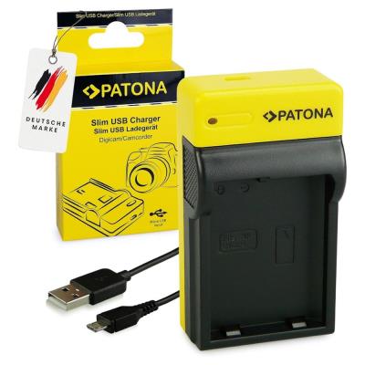 PATONA nabíječka Foto Nikon EN-EL14 slim, USB