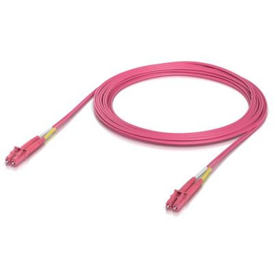 Ubiquiti OM4 Duplex LC UPC Fiber Patch Cable 5m - Multi-mode patch kabel, duplex LC, délka 5m