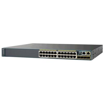 Cisco Switch WS-C2960+24TC-L 24x 10/100 + 2x Combo/ Management/ Lifetime záruka/ NBD