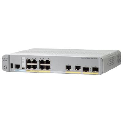Cisco Catalyst switch WS-C2960CX-8PC-L   8 GE PoE+ 124W, 2x1G SFP, 2x1G Copper,  Lan Base