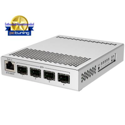 MikroTik Cloud Router Switch CRS305, 4x SFP+, 1x GbE, Dual PSU, Dual boot, L5