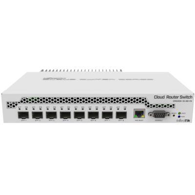 MikroTik Cloud Router Switch CRS309, 8x SFP+, 1x GbE, pasivní chlazení, SwOS, ROS