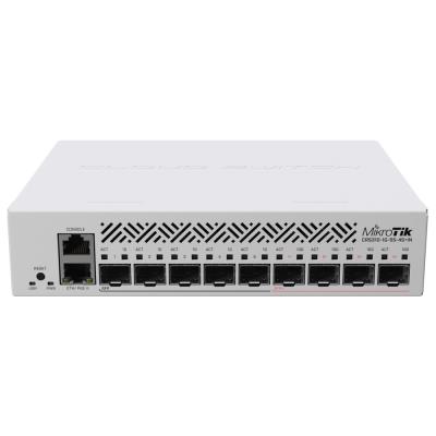 MikroTik Cloud Router Switch CRS310-1G-5S-4S+IN, 800MHz CPU, 256MB RAM, 5xSFP, 4xSFP+, 1x GbE, LCD, vč. L5 licence