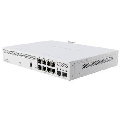MikroTik managed Switch CSS610-8P-2S+IN 8x GbE PoE+, 2x 10Gb SFP+, SwOS, PSU (PoE budget 140W)