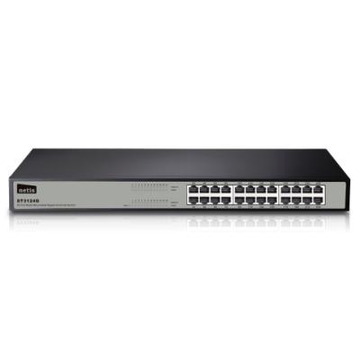 STONET by NETIS ST3124GS GBit switch / 24x 10/100/1000Mbps / 24port rack kovový