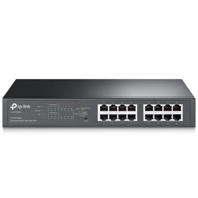 TP-Link TL-SG1016PE   PoE switch, 16x GLAN včetně 8x PoE+, 802.3af/at, 110W budget