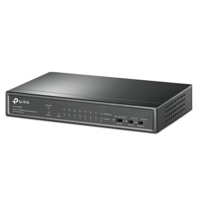 TP-Link TL-SF1009P/ 9-portový PoE switch / 8x PoE+