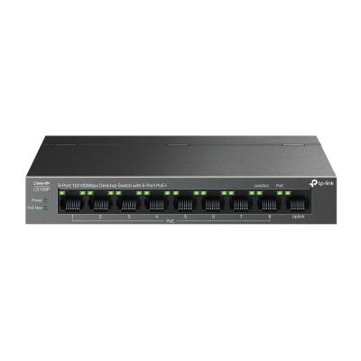 TP-Link LS109P Switch 1x LAN, 8x LAN s PoE+, 63W