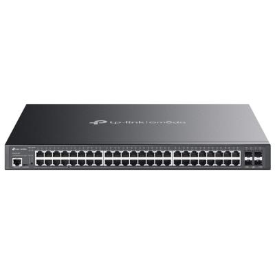 TP-Link SG3452XMPP, Omada 48-Port Gigabit Smart PoE Switch, 40x PoE+, 8x PoE++, 4x 10GB SFP+, 750W PoE budget