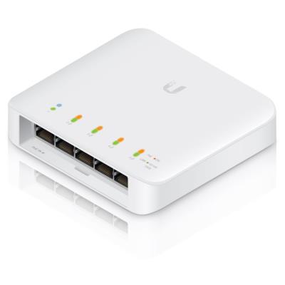 Ubiquiti UniFi Switch Flex - 5x GbE, 1x PoE++ In, 4x PoE Out, venkovní