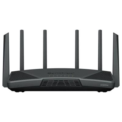 Synology RT6600ax Router 2,4GHz/ 5GHz 802.11a/b/g/n/ac/ax / 1x USB 3.2GEN1/ 1x 2,5GbE WAN/ LAN, 1x1GbE WAN, 3x1GbE LAN