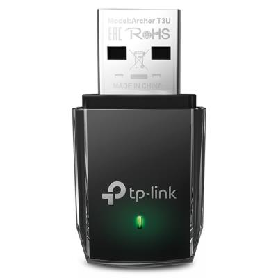 TP-Link Archer T3U AC 1300 Dual Band Wireless USB klient 400Mbps 2,4GHz/ 867Mbps 5GHz, USB 3.0