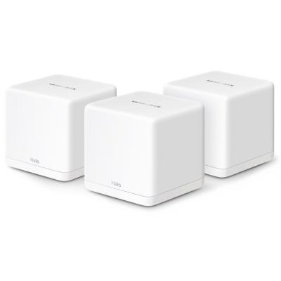 TP-Link Mercusys Halo H60X(3-pack) WiFi systém, WiFi 6, AX1500, 3x GLAN2,4/5 GHz