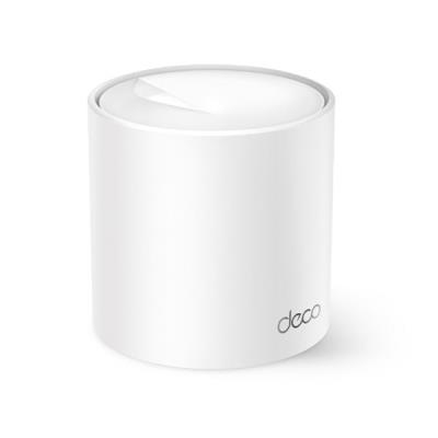 TP-Link Deco X10(1-pack) AX1500 Whole Home Mesh Wi-Fi 6 jednotka, 300 Mbps 2.4GHz + 1201 Mbps 5GHz, 2x GLAN