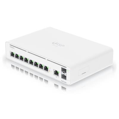 Ubiquiti UISP Console - Router, předinstal. UISP aplikace, 9x GbE port, 2x SFP+ port