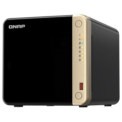 QNAP TS-464-8G   4x SATA, 8GB RAM, 4xSATA, 2x M.2 NVMe slot, 1xPCIe, 1xHDMI 4K, 2x2,5GbE, 4xUSB