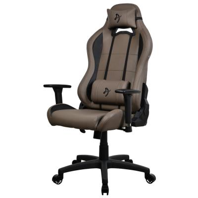 AROZZI herní židle TORRETTA Soft PU/ polyuretanový povrch/ hnědá