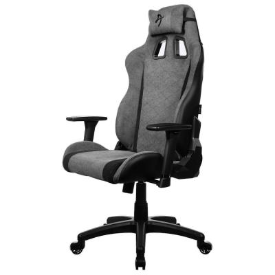 AROZZI herní židle AVANTI Soft Fabric Ash/ látkový povrch/ šedá