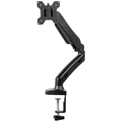 AROZZI ALZARE/ stolní držák pro monitory/ plynový píst/ ocel, hliník/ černý