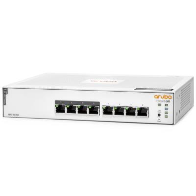 HPE Aruba Instant On 1830 8G 65W Switch (4x RJ45 10/100/1000 + 4x RJ45 10/100/1000 Class4 PoE)