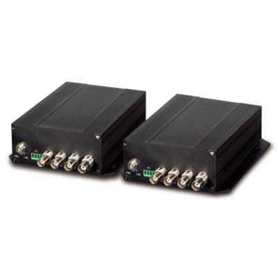 Planet VF-402-KIT opto konvertor 4x Video, 4x RS-485, FC konektor,singlemode, po jednom vlákně, cena za pár