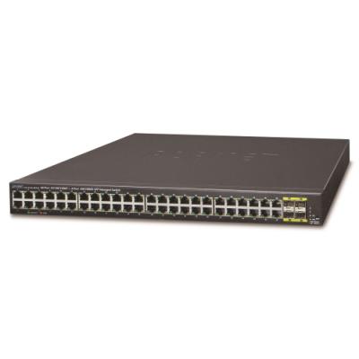 Planet GS-4210-48T4S L2 switch, 48x1Gb 4x1Gb SFP, QoS, fanless