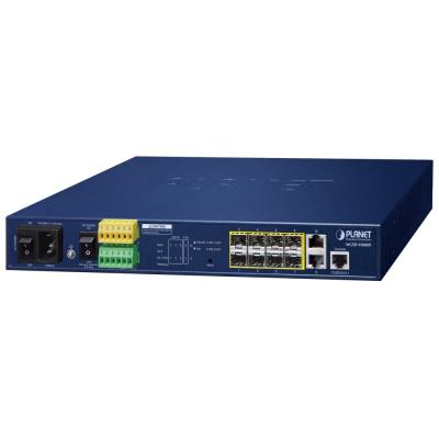 Planet MGSD-10080F Metro L2 switch, 2x1Gb, 6x1Gb SFP, 2x2.5Gb SFP, 36-60VDC, -10~60°C, fanless