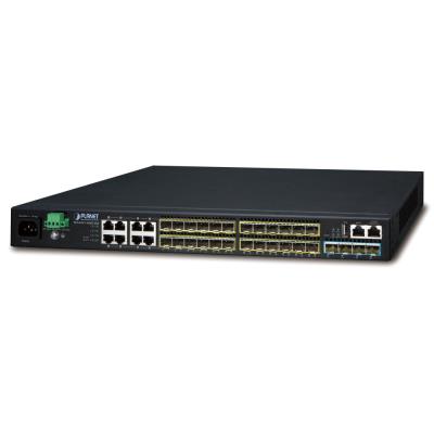 Planet SGS-6341-16S8C4XR L3 switch, 8x1Gb, 24x1Gb SFP, 4x10G SFP+, HW/IP stack, 2x power-in, VSF/Cluster