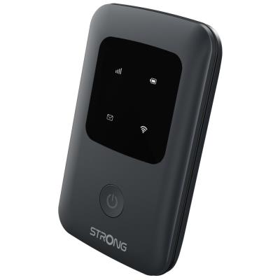 STRONG 4G MIFI 150C/ Wi-Fi standard 802.11 b/g/n/ 150 Mbit/s/ 2,4GHz/ 1x SIM slot/ 1x USB-C/ 1x micro SD slot/ černý