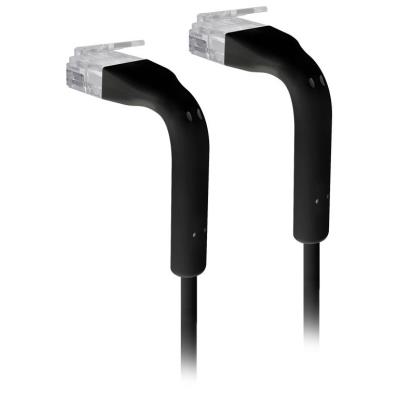 Ubiquiti UniFi Ethernet Patch Kabel - délka 0,3m, Cat6, černý