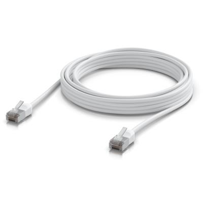 Ubiquiti UniFi Premium Patch Cable Outdoor 5m - Patch kabel, venkovní, Cat6A, bílý, 5m