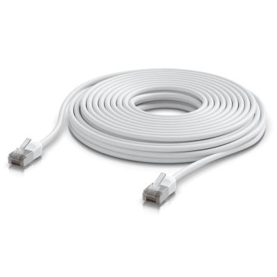 Ubiquiti UniFi Premium Patch Cable Outdoor 12m - Patch kabel, venkovní, Cat6A, bílý, 12m