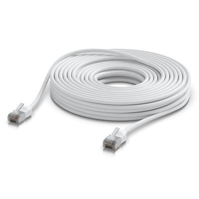 Ubiquiti UniFi Premium Patch Cable Outdoor 15m - Patch kabel, venkovní, Cat6A, bílý, 15m