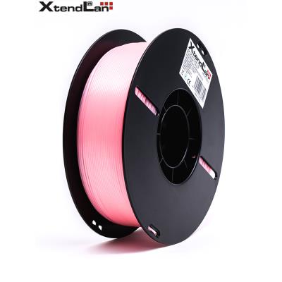 XtendLAN PLA filament 1,75mm svítící růžový 1kg