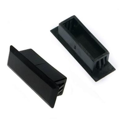 XtendLan SC zátka-záslepka do otvorů v rozvaděči,  duplex, černá