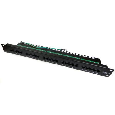 XtendLan Patch panel 19", 25 portů, telefonní, 1U, Cat3