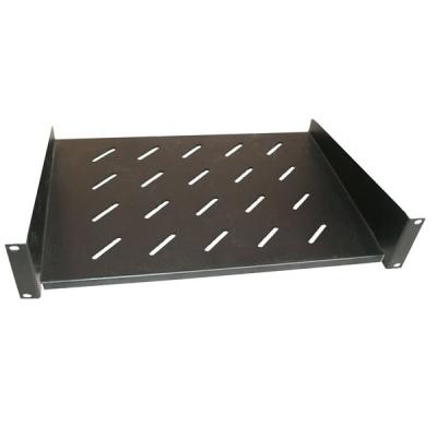 XtendLan Police 400mm, univerzal, 2U, 45kg nosnost, černá