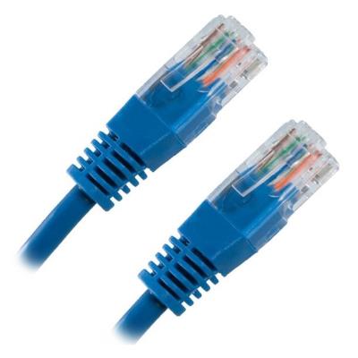 XtendLan Patch kabel Cat 6 UTP 1m - modrý