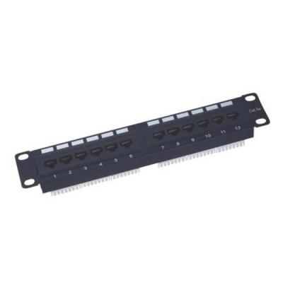 XtendLan Patch panel 10", 12 portů, 1U, Cat5e