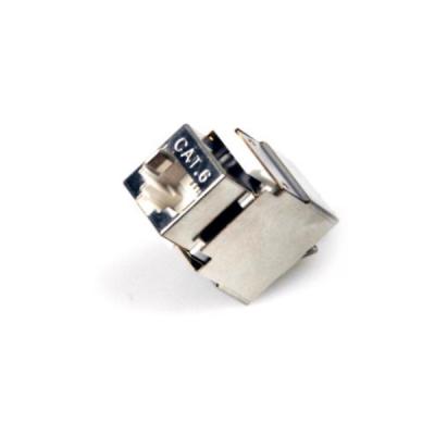 XtendLan Keystone jack RJ45, narážecí CAT6, STP, 180 st., narážení zezadu